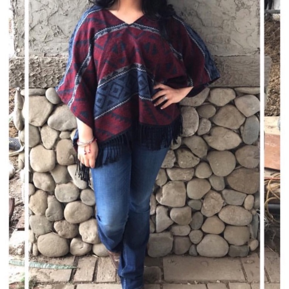 Hollister Poncho
